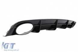 Difusor paragolpes para Audi A6 4G Facelift 15-18 Rejilla Escape Puntas RS6 Look-image-6055632
