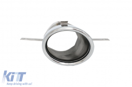 Difusor Puntas Reja Cromo para Mercedes CLA X118 C118 Sport Line 19+ CLA35 Look-image-6080483