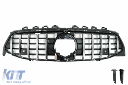 Difusor Puntas Reja Cromo para Mercedes CLA X118 C118 Sport Line 19+ CLA35 Look-image-6080492