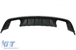 Difusor Sistema escape para AUDI A3 8V Facelift 16-19 Standard Bumper S3 Look-image-6094132