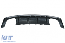 Difusor Sistema escape para AUDI A3 8V Sedan 2012-2015 S3 Look solo para estándar-image-6074548