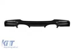 image-24-Difusor tipo M3 adecuado para parachoques trasero M Technik en BMW Serie 3 E90 sedán, E91 touring 2004-2011 -oo--oo-