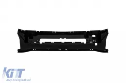 Difusor tipo S63 con puntas cromadas adecuado para parachoques trasero A Design en Mercedes Clase S W222 2017-2019, con moldura cromada-image-6265736
