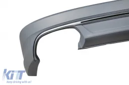 Difusor tipo S8 adecuado para el parachoques trasero del Audi A8 2015-2017 -oo--oo--image-6144761