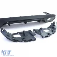 Difusor trasero con salidas de escape de aspecto deportivo, adecuado para Mercedes E Coupe C238 con A Design Line-image-6205179
