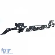 Difusor trasero deportivo brillante + salidas de escape look 340 adecuado para BMW Serie 3 G20 G21 320 330-image-6198843