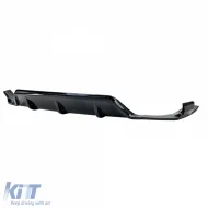 Difusor trasero Performance negro brillante adecuado para BMW X6 G06 desde 2019-image-6193314