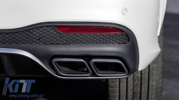 Difusor trasero Y Cansada Consejos para Mercedes GLE W166 SUV Sport Line 2015-2018-image-6078245