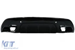 image-11-Difuzor stražnjeg odbojnika s vrhovima Vrhovi auspuha prikladan za Land Range Rover Branik SUV L560 (2017. kasnije) Dynamic Look Piano crna