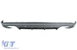 image-28-Difuzor stražnjeg Prednja ralica/spojler branika prikladan za Audi Q5 8R (2009-2016) Platinasto siva
