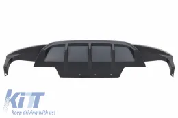 image-66-Difuzor zraka na stražnjem braniku prikladan za BMW serije 6 F12 F13 Branik Kabriolet Kupe Gran Kupe (2012-2017) M-Perfomance dizajn