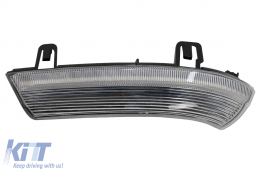 Dinamikus LED tükör irányjelző VW Golf 5, Golf 6 Variant, Golf Plus (2005-2014), Jetta (2005-2011), Passat B6 3C, Sharan (2003-2010), Skoda Superb (2002-2008) - Füst-image-6091259