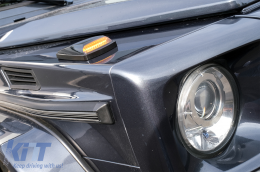 Dinamikus, sorozatos LED irányjelző lámpák MERCEDES Benz G-Class W463 (1989-2015)-image-6073128