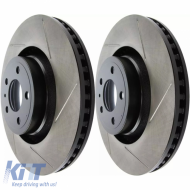 image-15-Dischi freno anteriori StopTech HC 352mm forati adatti per Ford Mustang 15-21