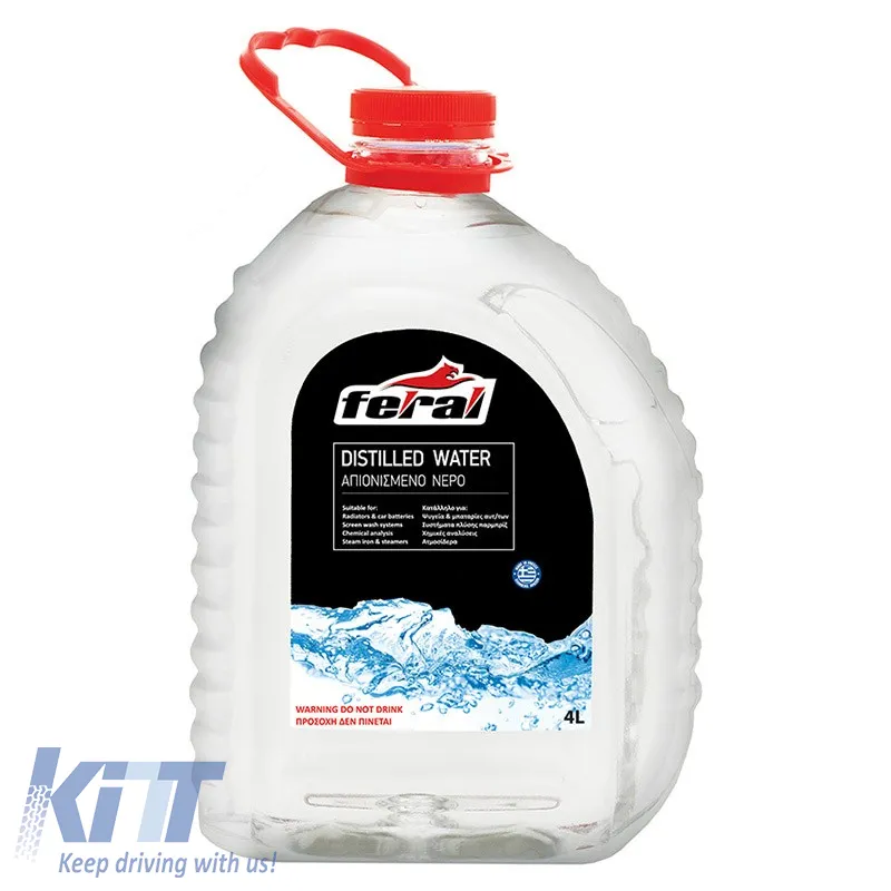 Distilled Water Feral 4L
