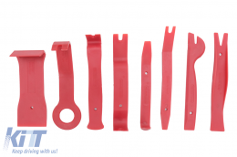 Díszléc eltávolitó szett Kit 19 db-os hordozható cipzáras táska-image-6071701