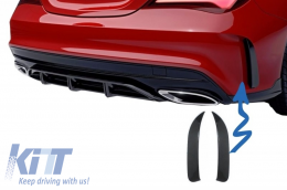 image-19-Divisores parachoques para Mercedes CLA W117 C117 X117 13-18 CLA45 Look