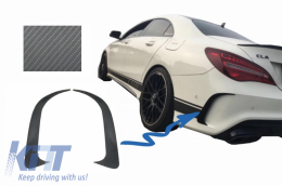 image-5-Divisores traseros Aletas para MERCEDES CLA W117 C117 X117 13-18 CLA45 Look