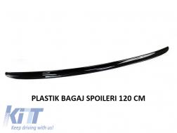 image-32-Dline Universeller Hinterer Batman Spoiler Klavier Schwarz ABS / 120 cm