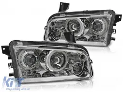image-69-DODGE CHARGER LX 06-10 ANGEL EYES CCFL CHROME