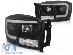DODGE RAM 06-08 TUBE LIGHT BLACK