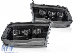 DODGE RAM 09-18 LED BLACK