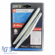Door Guards suitable for Car+ 17cm x 1.5cm Transparent 2 Pcs-image-6314510