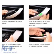 Door Handle Cover (inside car) suitable for Bmw 3 F30 / F31 11-18 Left Front & Rear Door 1 Piece Beige-image-6306264