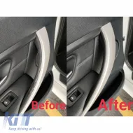 Door Handle Cover (inside car) suitable for Bmw 3 F30 / F31 11-18 Left Front & Rear Door 1 Piece Black-image-6306285