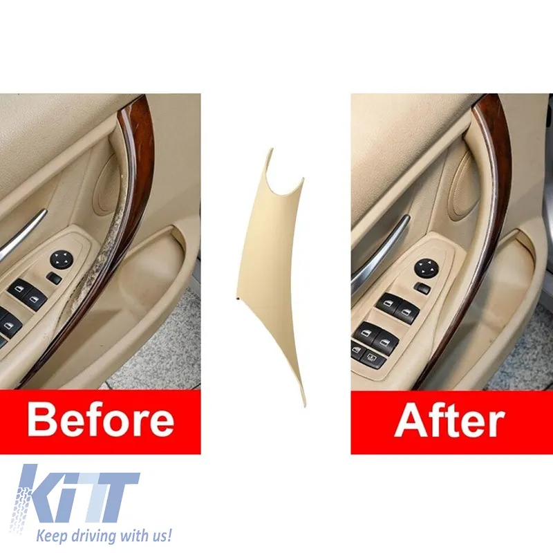 Door Handle Cover (inside car) suitable for Bmw 3 F30 / F31 11-18 Right Front & Rear Door 1 Piece Beige