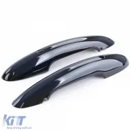 Door handle covers gloss black suitable for Mini F55 F56 F57 with comfort access-image-6278578