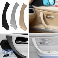 Door Handle (inside car) suitable for Bmw 3 E90 05-11 Left Rear Door Set 2 Pcs Beige-image-6297543