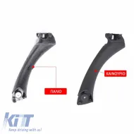 Door Handle (inside car) suitable for Bmw 3 E90 05-11 Right Inner Front & Rear Door 1 Piece Black-image-6304968