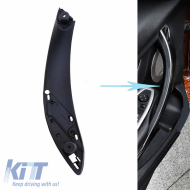 Door Handle (inside car) suitable for Bmw 3 F30 / F31 11-18 Left Front Door 1 Piece Black