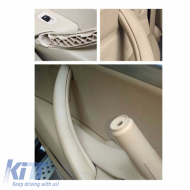 Door Handle (inside car) suitable for Bmw X5 E70 07-13 / X6 E71 08-15 Right Front & Rear Door Set 2 Pcs Black