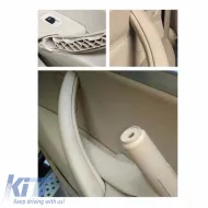 Door Handle (inside car) suitable for Bmw X5 E70 07-13 / X6 E71 08-15 Right Front & Rear Door Set 2 Pcs Black-image-6304943