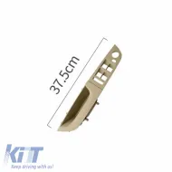 Door Handle (inside car) & Window Switch Panel suitable for Bmw 3 E90 05-11 Left Front Door (drivers) 37.5cm Beige-image-6304924