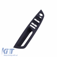Door Handle (inside car) & Window Switch Panel suitable for Bmw X5 E70 07-13 / X6 E71 08-15 Left Front Door (drivers) Without Mirror Hole Black