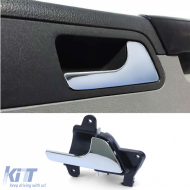 Door handle interior chrome passenger door right for VW Bus T5 03-15