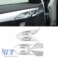 image-23-Door Handle Trays Shells Door Trim Chrome suitable for BMW X1 F48 15-19 Set 4 Pcs