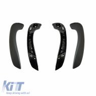 Door Handles (inside car) suitable for Renault Megane 3 09-17 / Fluence 09-15 Left & Right Front Door Set 4 Pcs Black