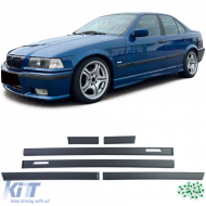 image-63-Door moldings impact trim 6-piece set fits BMW 3 Series E36 Sedan Touring M 90-99