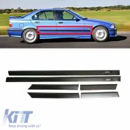 Door Strips Set Suitable for BMW 3 E36 92-98 Sedan M3 Design-image-6299678