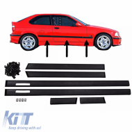 Door Strips Set suitable for BMW 3 E36 92-98 Compact M3 Design