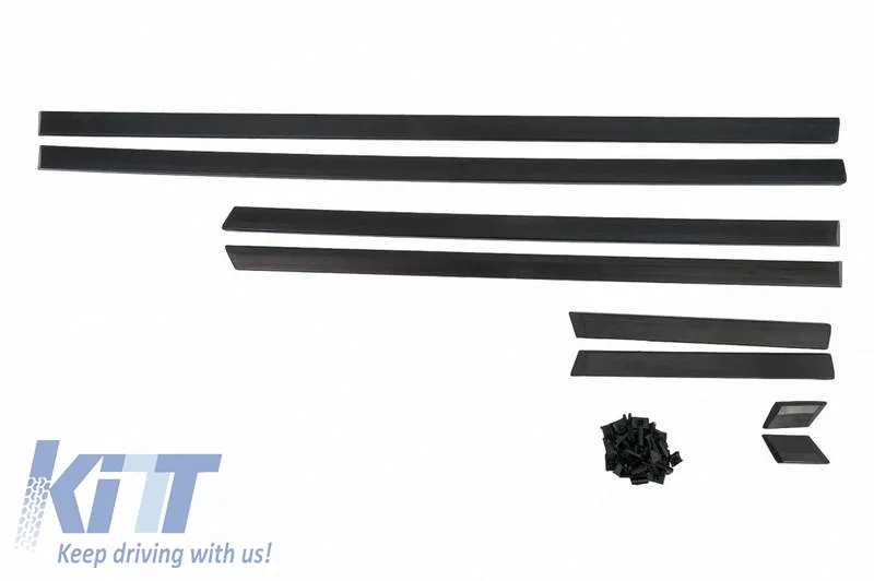 Door Strips Set Suitable for BMW 5 E34 87-95 Sedan 8 Pieces