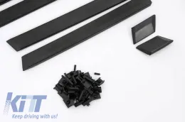 Door Strips Set Suitable for BMW 5 E34 87-95 Sedan 8 Pieces-image-6321222