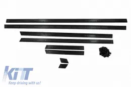 Door Strips Set Suitable for BMW 5 E34 87-95 Sedan 8 Pieces-image-6321223