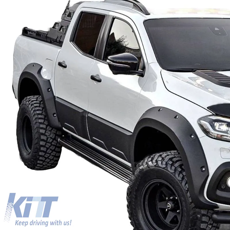 Door Strips suitable for Mercedes-Benz X-Class W470 2017+ Set 4 Pcs