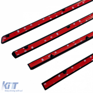 Door trim molding set 4-piece suitable for BMW X5 E70-image-6210782