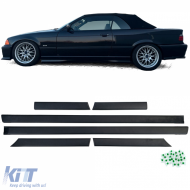 Door trim moldings 6-piece set fits 3 Series BMW E36 Coupe Cabrio M 90-99 - ODDMB6015281